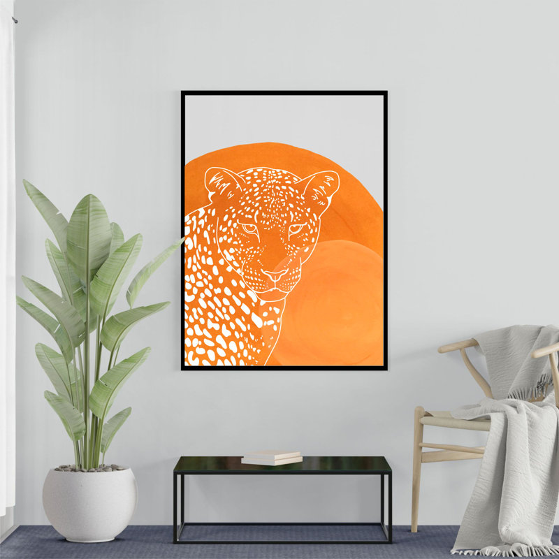 Abstract Leopard - Print on Plastic / Acrylic