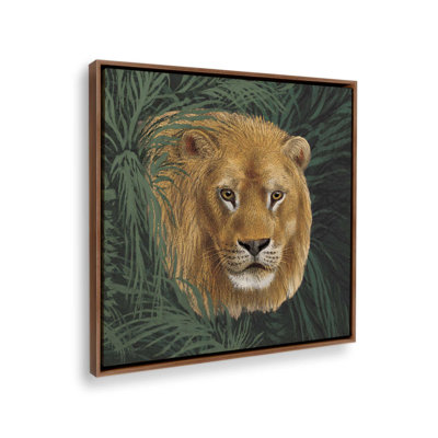 «Jungle Cat Bust I» par Wild Apple Portfolio, reproduction d'art sur toile