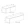 Alixton Entertainment Unit for TVs up to 88''