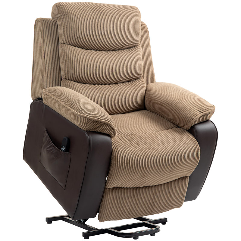Reyhaneh 96cm Wide Lift Assist Standard Recliner, Brown