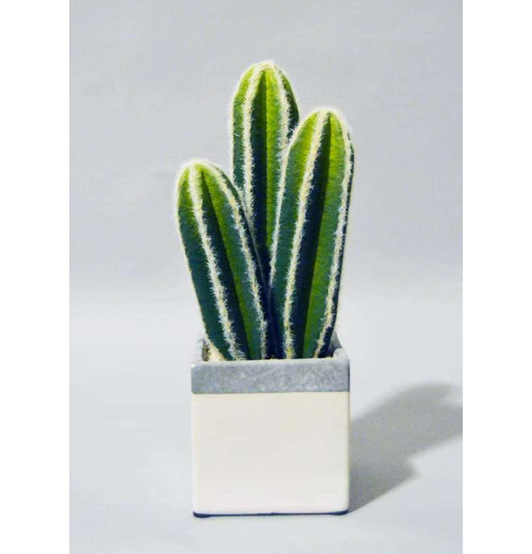 Pot à cactus en polyuréthane, 30 cm