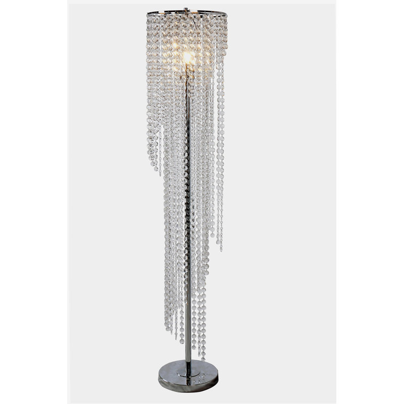 Lampe sur pied en cristal Elegant