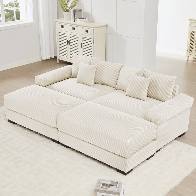 Canapé modulaire surdimensionné 82,6 po Cloud