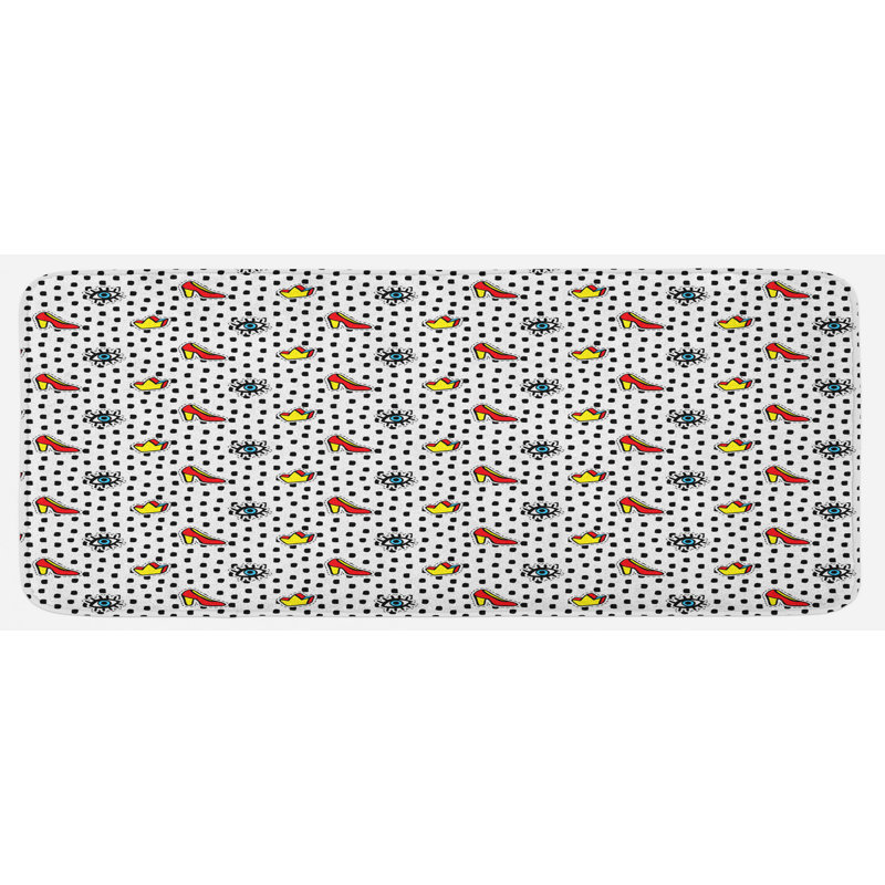 Modern & Contemporary Synthetic Kitchen Mat