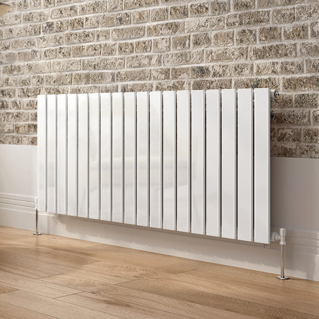 iBathUK Belgravia Horizontal Single Slim Flat Panel Radiator
