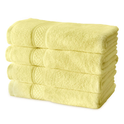 Serviette de bain 100% coton, serviettes très absorbantes pour salle de bain, salle de gym, hôtel