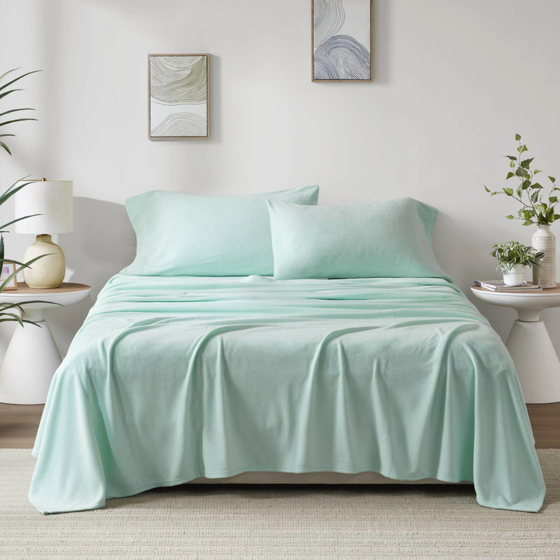 3 Pcs Twin Sheet , , 100% Fleece, Handfeel Soft, Pilling, Machine Washable, Handfeel, No Stuff