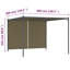 Castlebar 3m x 3m Steel Pergola