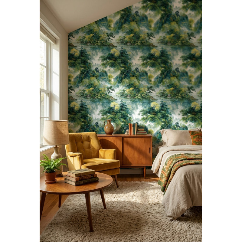 Papier peint nature naturelle Shades Of Green