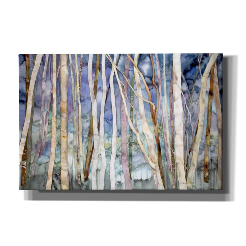 Sur toile, H 12 po x l 18 po x P 0,75 po
