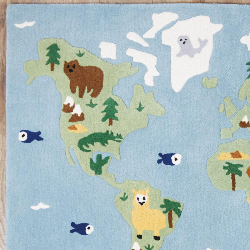 Around the World Rug, Large