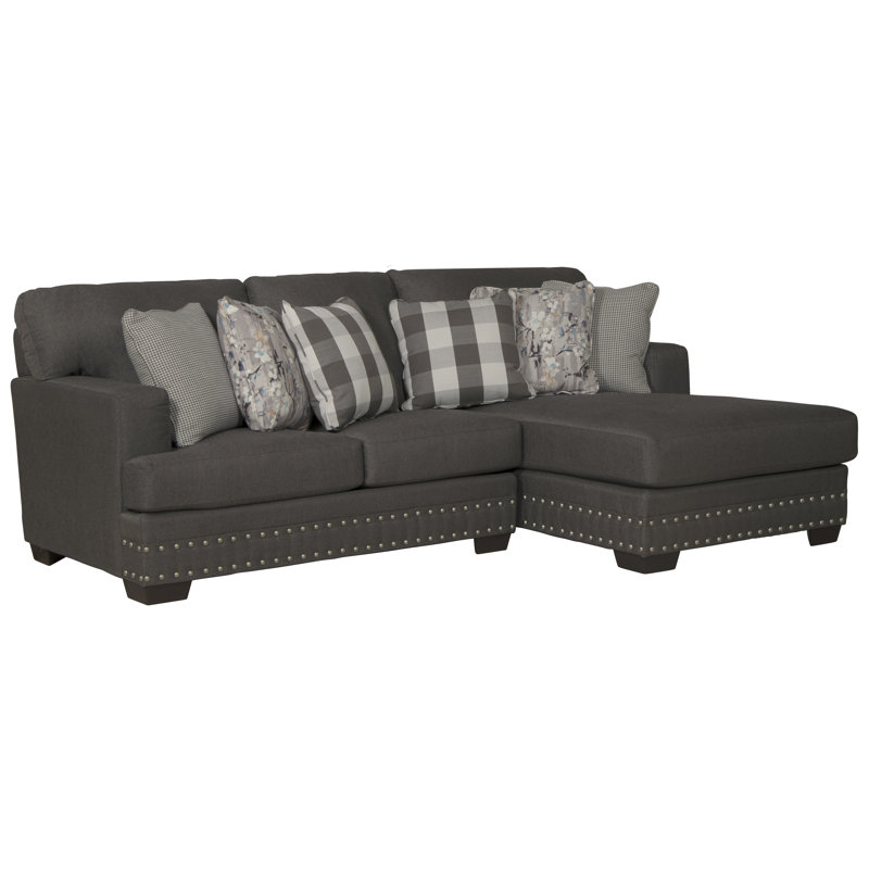 2 - Piece Upholstered Sofa Chaise, Right Hand Facing