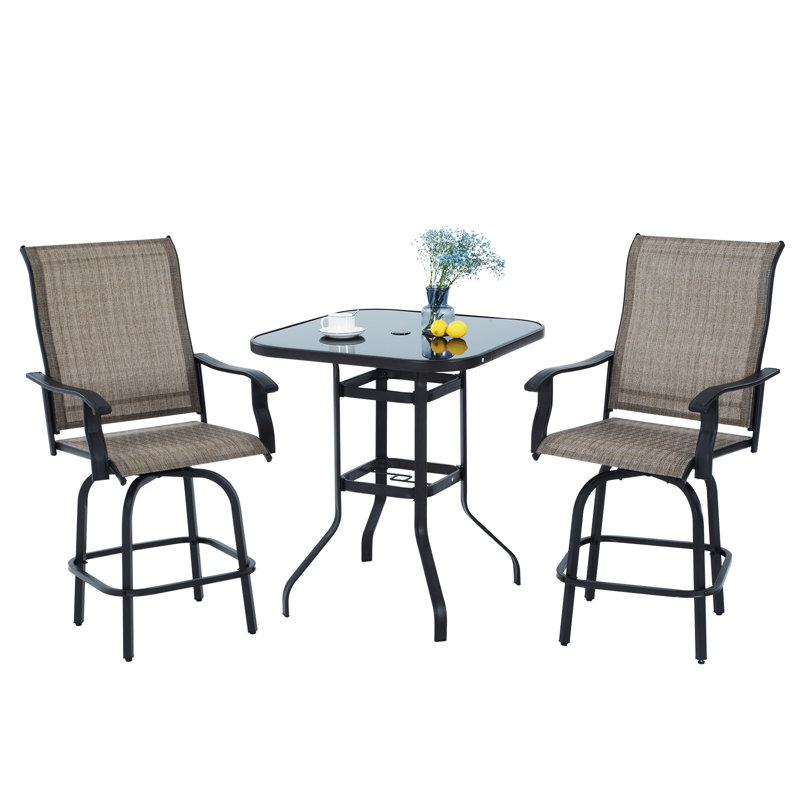 Ensemble de bar avec matériau extérieur Alcott Hill®