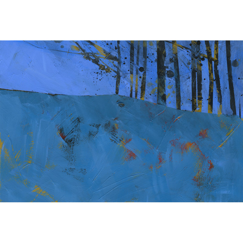 Token Trees by Paul Bailey - Wrapped Canvas Painting, 30cm H x 46cm W x 3.8cm D