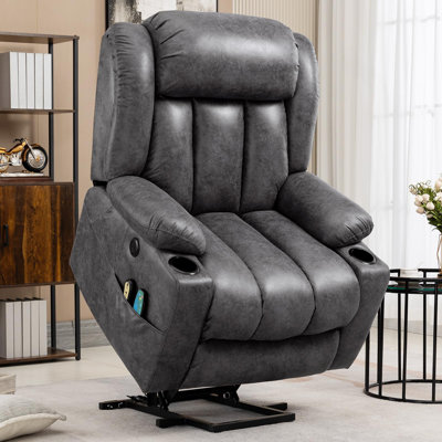 Dessia Upholstered Heated Massage Chair