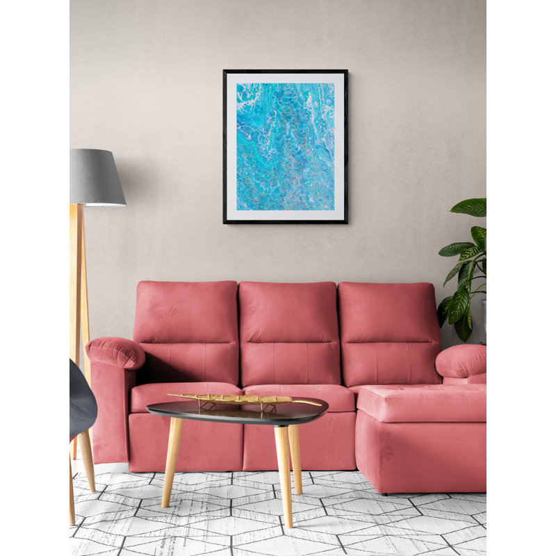 Tumbling Cascade Print by Denise Dundon, Wrapped Canvas, 32" H x 24" W