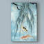« asian golden koi », reproduction de peinture à l’aquarelle sur toile tendue-33519560