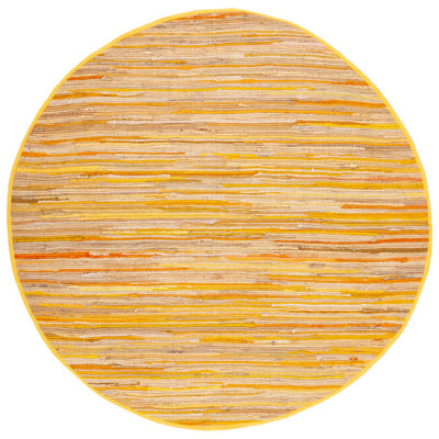 Caldina Hand Woven Cotton Striped Rug