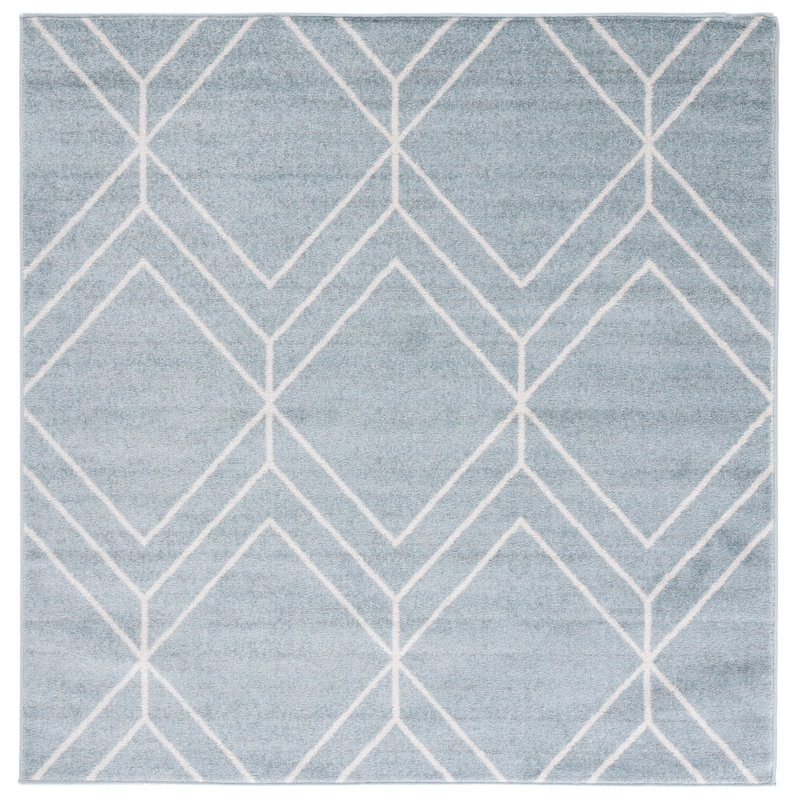 Tapis à motif géométrique Janssen Performance, Rectangle 6 pi x 9 pi