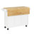 Hardiman 53.75" Kitchen Island with  Locking Wheels-1154830130