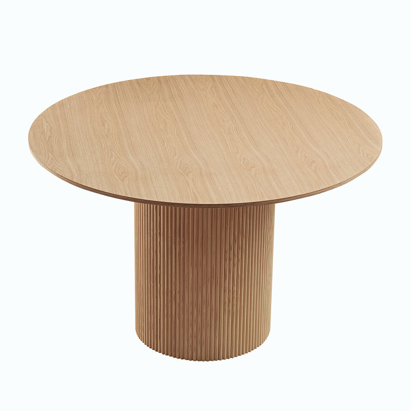 Round Fluted Coffee Table