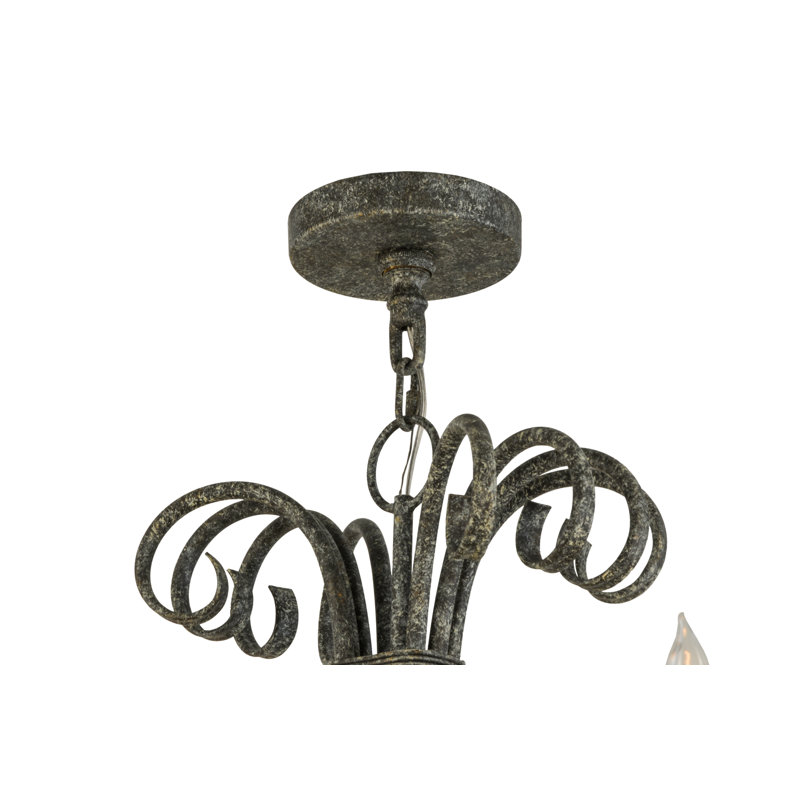 Lustree 8 lumières façon bougie classique Cauldwell