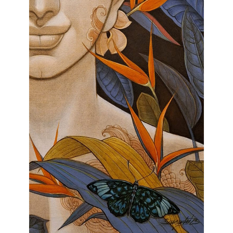 Peinture sur toile Satchitananda