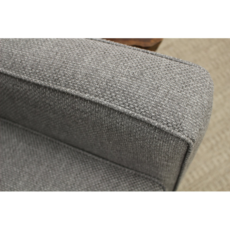Méridienne de 31 cm de large, Gris clair