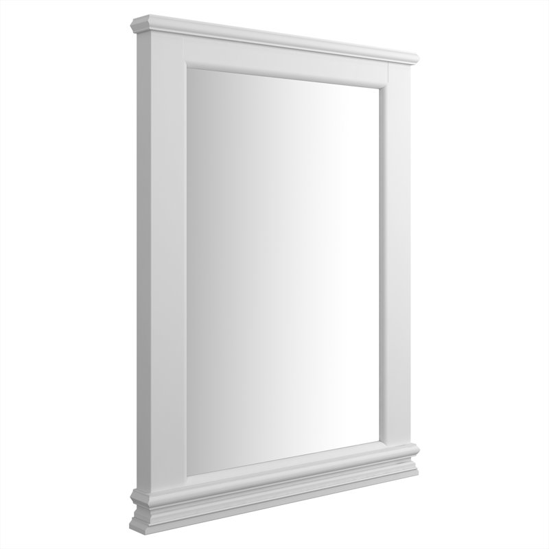 Miroir décoratif moderne & Portsmouth, Blanc