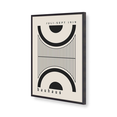 Minimalist Bauhaus Chronicle Print
