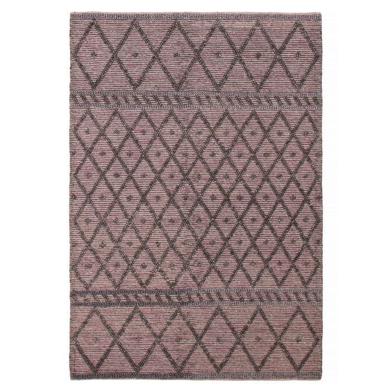 Tapis rectangulaire en laine 6 pi 1 po x 9 pi 1 po Stelmach