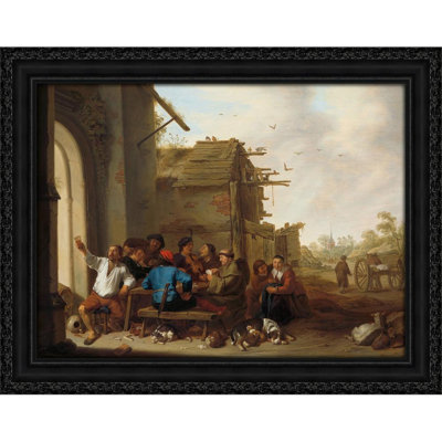 Figures before a Village Inn (1642)