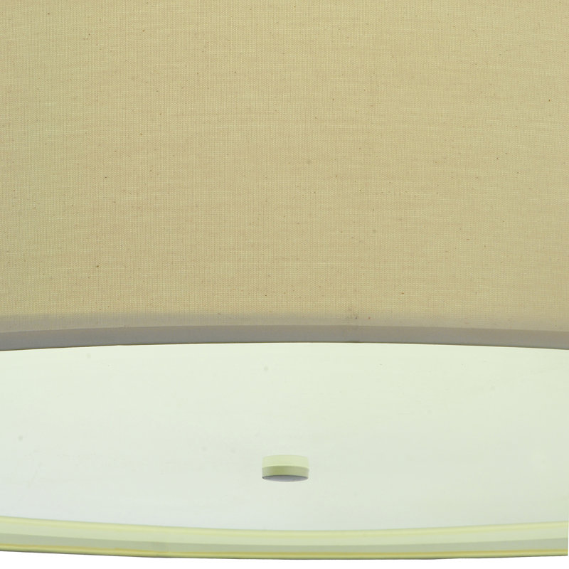 8 - Light Dimmable Drum Chandelier
