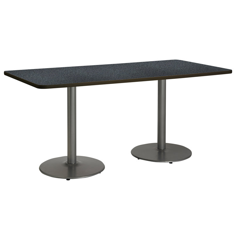 Table de salle de repos 72 "L, Graphite nebula, H 29 po x l 36 po x L 72 po
