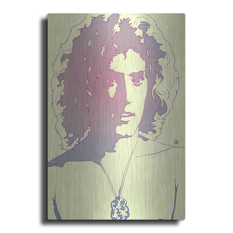 " Roger Daltrey " by Giuseppe Cristiano Painting Print, 16" H x 12" W x 0.13" D