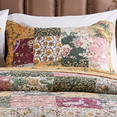 Greenland Home Fasions Antique Chic Multi Standard Sham, 20x26