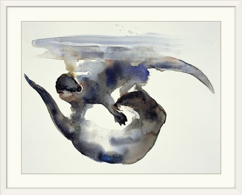 «Marrs Courtship» par Mark Adlington, impression, H 20 po x l 24 po x P 1 po, Cadre noir