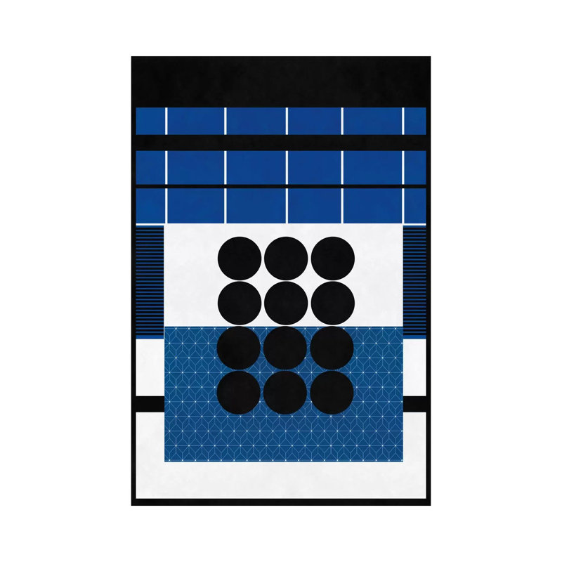 A Study In Geometry - Wrapped Canvas Print, 66.04 cm H x 45.72 cm W x 1.91 cm D