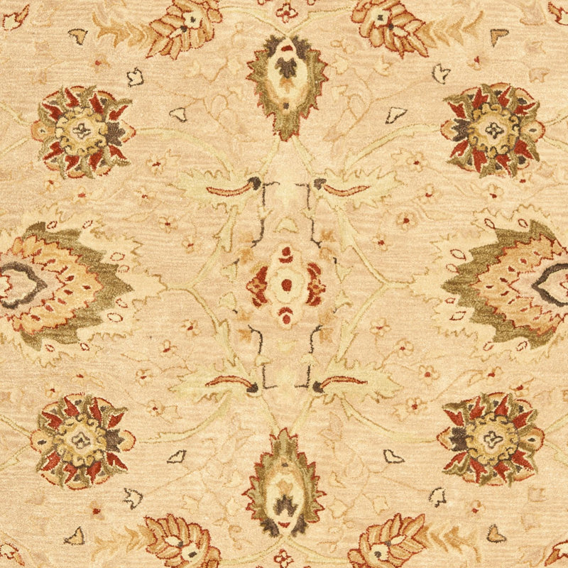 Tingley Hand Tufted Wool Oriental Rug, Round 4'