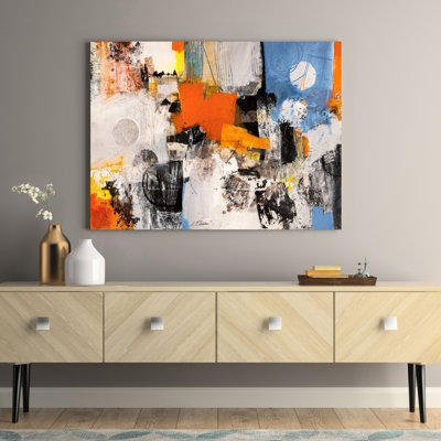 Abstract Youth by Arthur Pima - Wrapped Canvas Painting