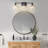 3-light Vanity Light With Hammered Glass Shades-184287393