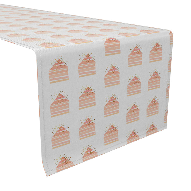 Rectangular Cotton Twill Table Runner