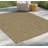 Jute/Mocha Indoor/Outdoor Area Rug - 2 Ft. 7 In. X 7 Ft. 3 In.-1644344849