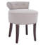 Tabouret de coiffeuse en bois massif