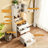 31 Vanity Table With 63.34 In Height, 19.21 Depth, 15.81 Width, 77.17 Lb Weight, Led Mirror, 5 Storage Spaces, White , Stool For Bedroom Stool,