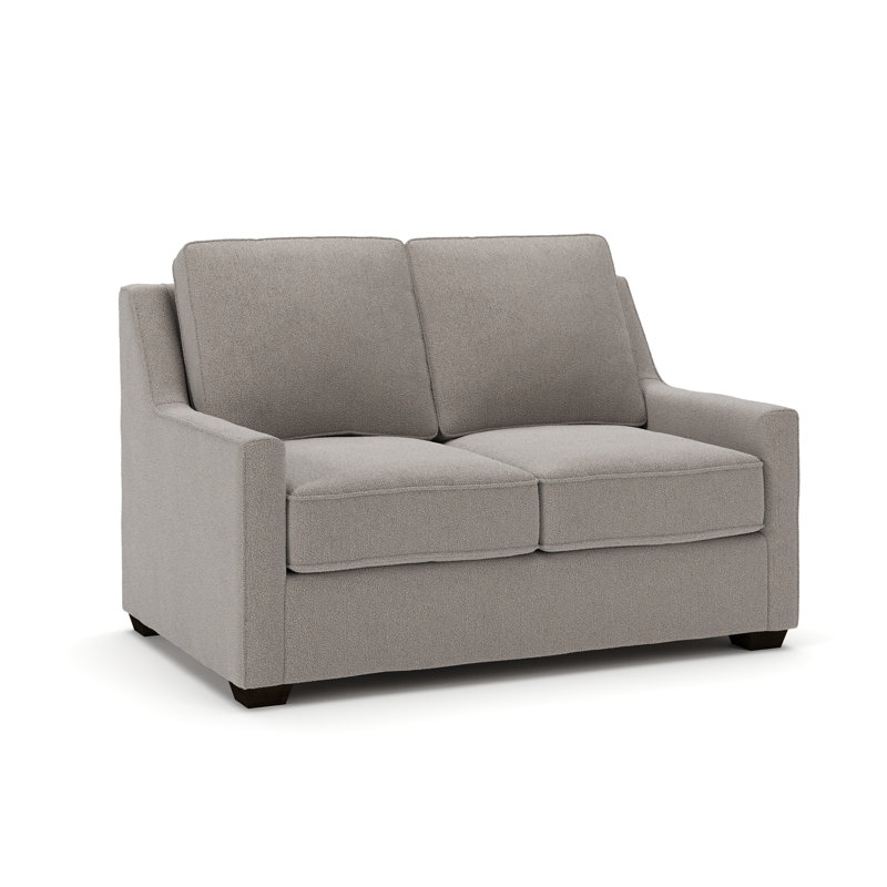 Canapé-lit rembourré de 56 po Gemi, Boucle Apollo Pebble