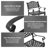 Outdoor 3-piece Cast Aluminum Bistro Set