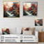 Art asiatique, paysage sur toile-495849340-495849336