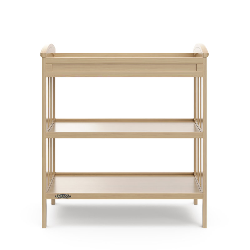 Benton Changing Table With Pad, Driftwood