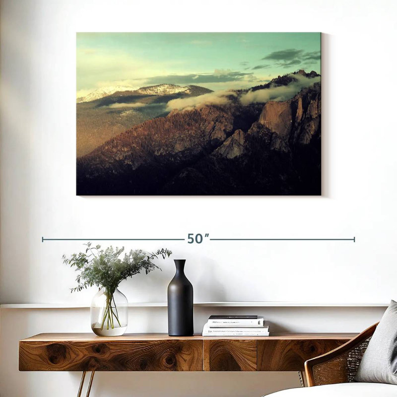 Vue panoramique du sommet d'Alvord, H 26 po x l 39 po